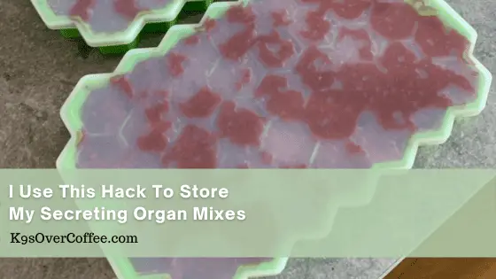 I Use this hack to store my secreting organ mixes